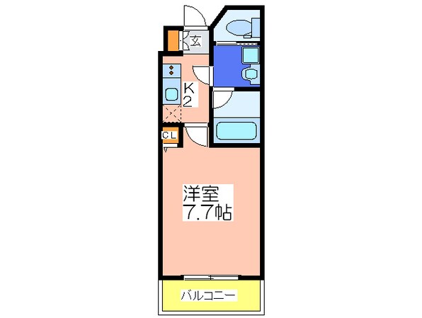 エスティメゾン京橋の物件間取画像